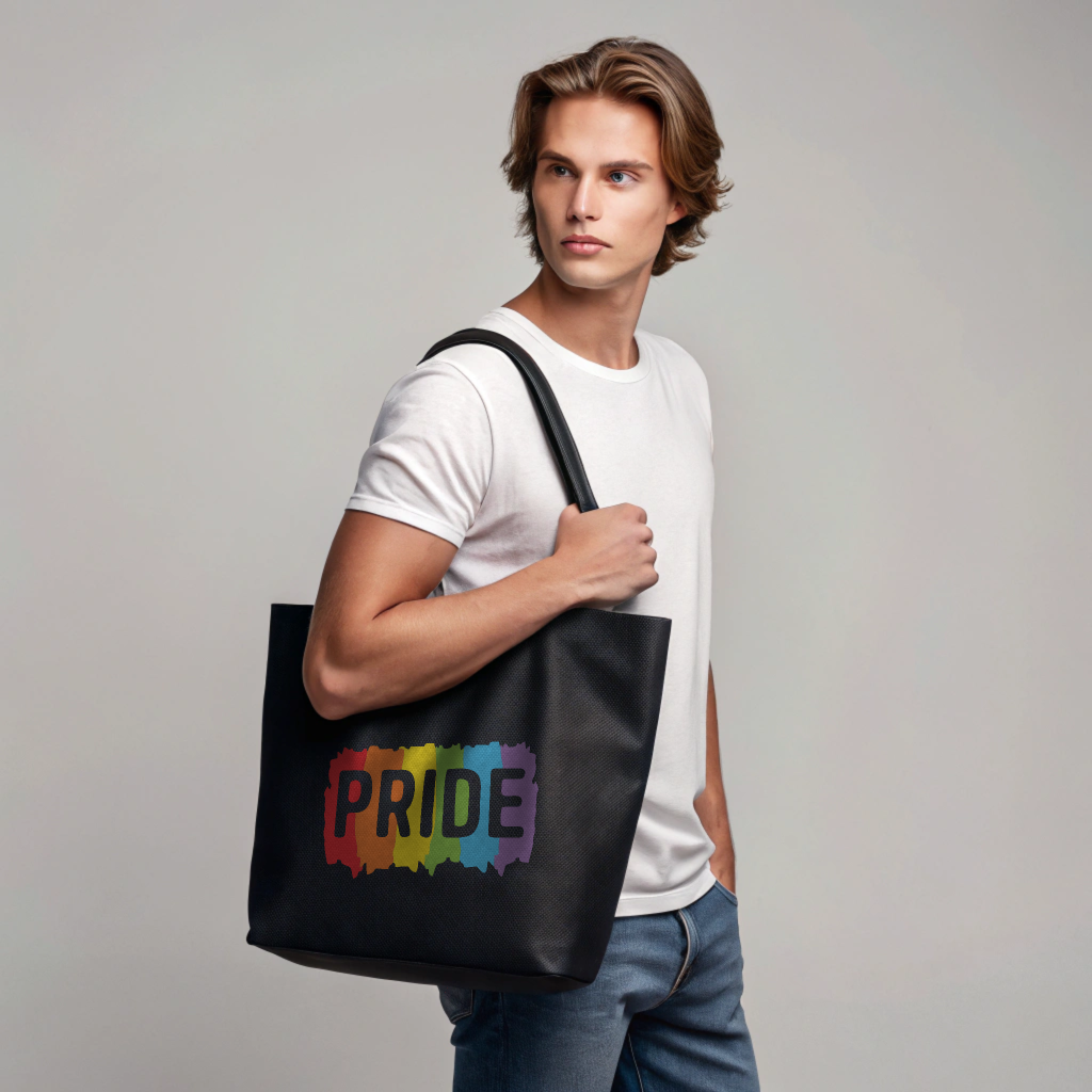 PRIDE Everyday Tote – 100% Cotton with Inner Lining & Zipper Closure
