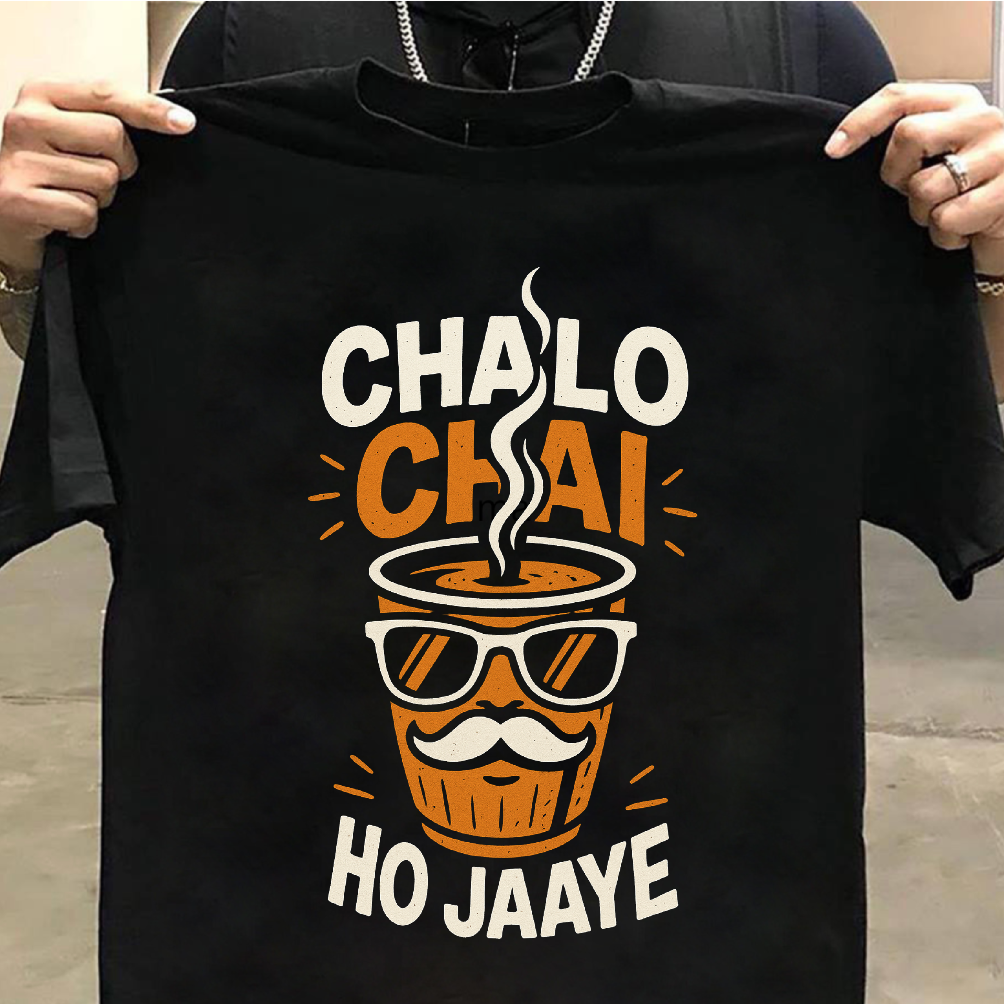 CHALO CHAI HO JAAYE EXCLUSIVE GRAPHIC TEE