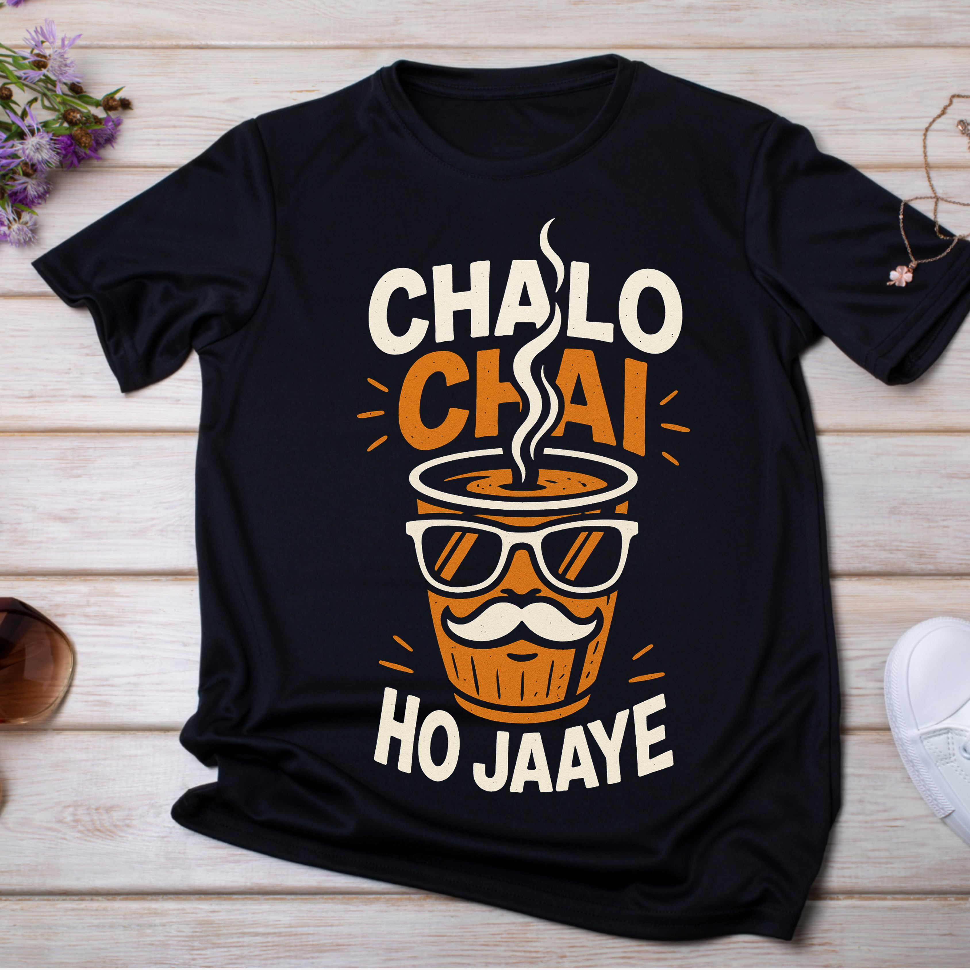CHALO CHAI HO JAAYE EXCLUSIVE GRAPHIC TEE