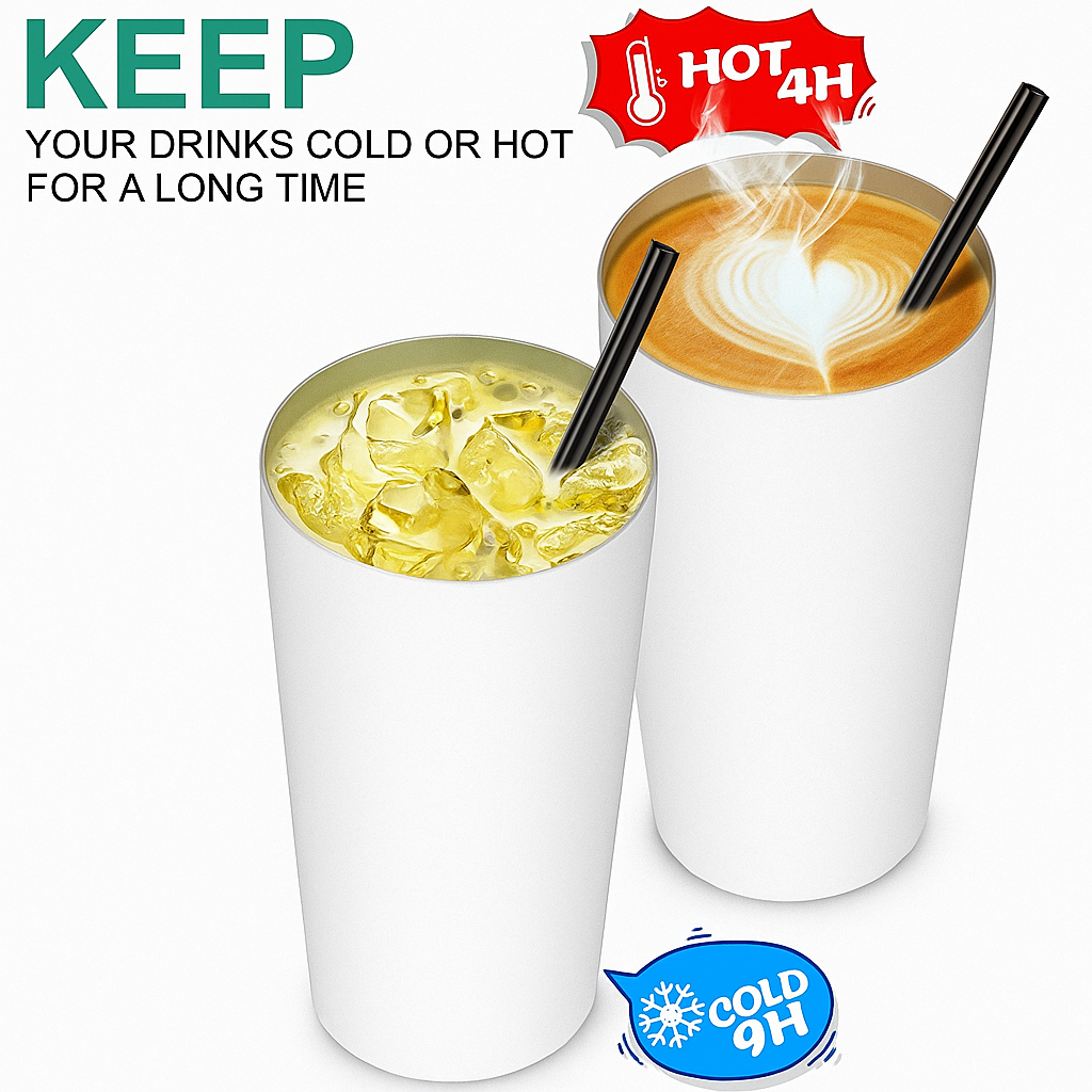 PRIDE Double-Wall Stainless Steel Tumbler – Durable, Insulated, and Splash-Proof