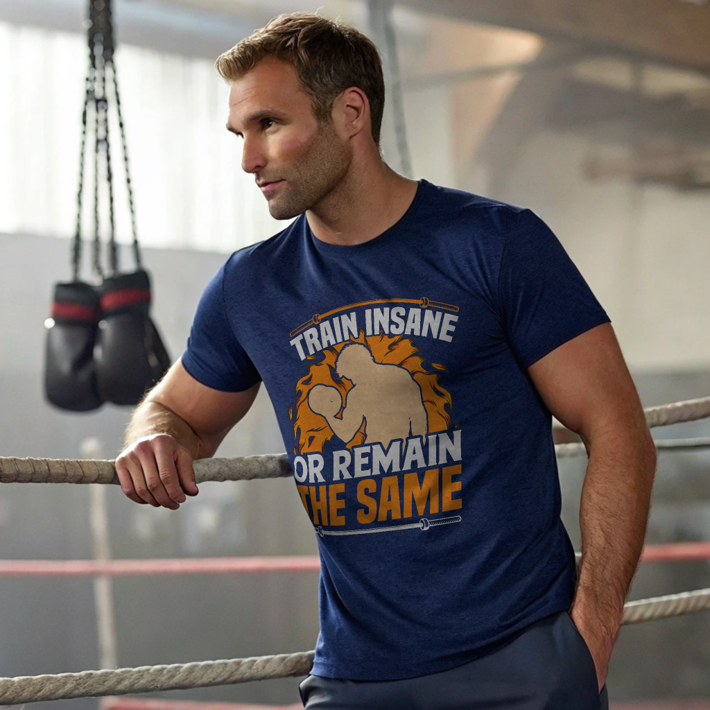 Train Insane or Remain the Same – Men Classic Crew T-Shirt