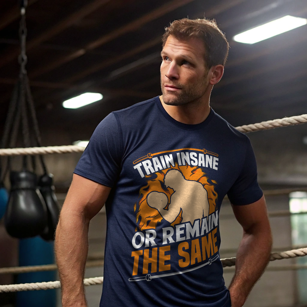 Train Insane or Remain the Same – Men Classic Crew T-Shirt