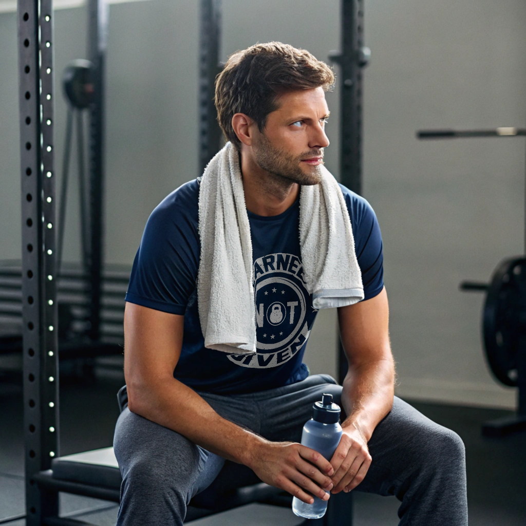 "Earned Not Given" Men Classic Crew T-Shirt – Power Through Effort