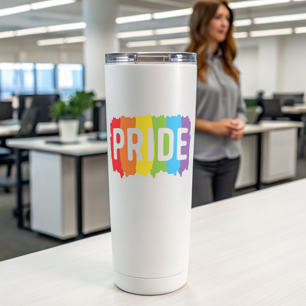 PRIDE Double-Wall Stainless Steel Tumbler – Durable, Insulated, and Splash-Proof