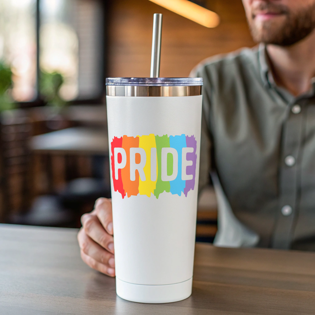 PRIDE Double-Wall Stainless Steel Tumbler – Durable, Insulated, and Splash-Proof